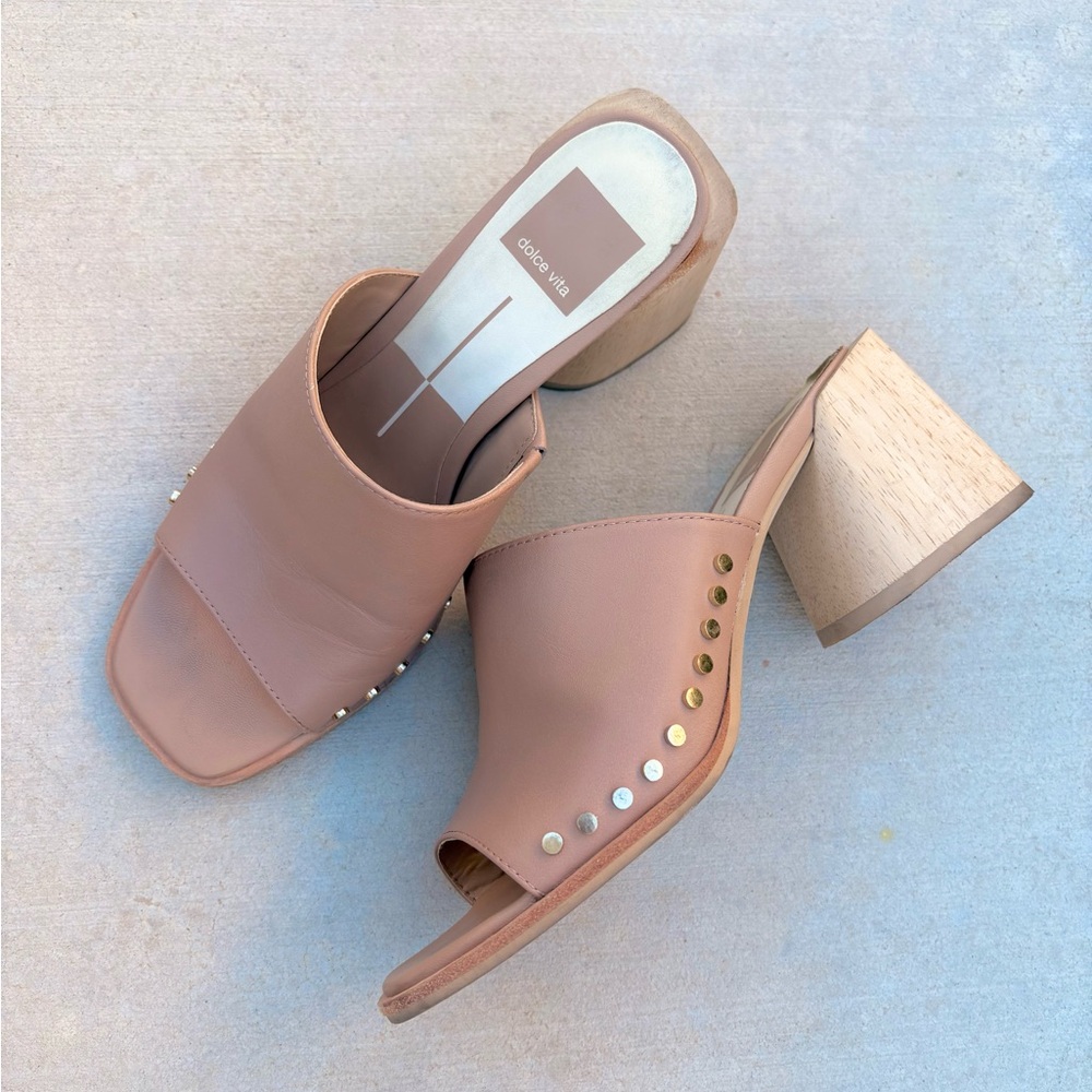 Dolce Vita Studded Dress Slide Sandals 👡✨